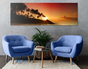 Quadro su tela – Tramonto in Sri Lanka