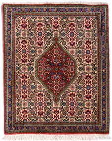 Bidjar Tappeto 90x70 Beige (Iran) Annodato A Mano