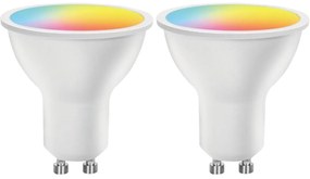 Set di 2 lampadine LED RGBW dimmerabili GU10 6,5W/230V 2700-6500K Wi-Fi - Aigostar