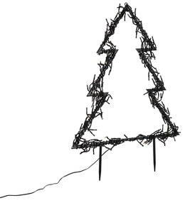 Faretto natalizio Albero di Natale con LED IP44 - Rudolph