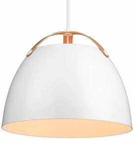 Oslo Lampada a Sospensione Ø40 Bianco/Quercia - Halo Design