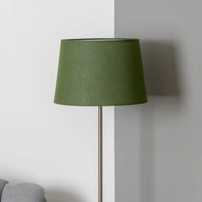 Brilagi - Lampada da terra a LED CERIA 1xE27/40W/230V Ø 30 cm verde/cromo opaco
