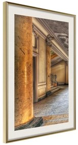 Poster  Foyer  Cornice Quadri Cornice d'oro con passe-partout, Larghezza x Altezza Home decor 40x60