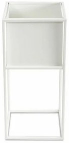 Portafiori 50x24 cm bianco