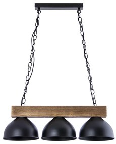 Lampadario a sospensione con catena 3xE27/60W/230V