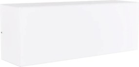 Applique 2xE27 per esterni a Luce Diffusa IP65 Bianca - Serie Glow