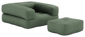 Poltrona variabile Verde oliva Cube - Karup Design