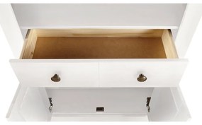 Libreria in legno di pino bianco 181x31 cm Mille - Støraa