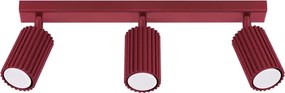 Brilagi - Faretto CRESTO 3xGU10/10W/230V bordeaux