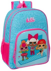 Zaino Scuola LOL Surprise! Divas Azzurro 33 x 42 x 14 cm
