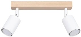 Sollux SL.1286 - Faretto VERDO 2xGU10/10W/230V bianco