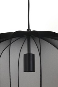 Lampada da soffitto nera ø 50 cm Plumeria - Light &amp; Living