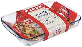 Set da 2 pirofile in vetro PYREX 3,7/2,2 l