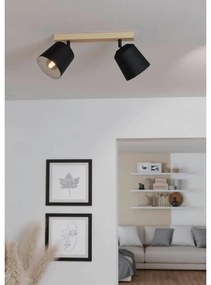 Faretto decorativo senza fonte luminosa COTORRO in acciaio E27 25W EGLO 2 luci