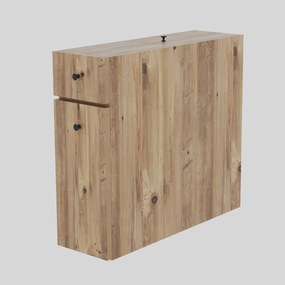 Mobile bagno con cassetti 20x55x60 cm marrone Calencia