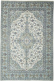 Kashan Tappeto 200x300 Beige (Iran) Annodato A Mano