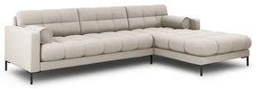 Divano angolare beige (angolo destro) Bali - Cosmopolitan Design
