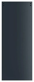 Anta per porta scorrevole esterno muro Fumè satin in vetro, L 96 x H 215 cm spessore 10 mm, apertura destra