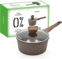 0% grassi casseruola 20 cm, con coperchio