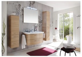 Mobile da bagno sospeso Solitaire di Pelipal L 90 x H 49 x P 22 cm rovere terra, 2 cassetti
