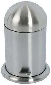 Kamalu - Cestino bagno gettacarta rifiuti 5lt acciaio satinato G-3535