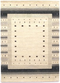 Loribaft Tappeto 180 x 130 Beige (Indian) Realizzato A Mano