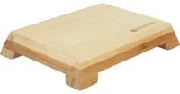 Tagliere bambù bicolore 27,3x20,7 cm con piedini Geo