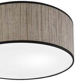 Plafoniera SIRJA 2xE27/15W/230V, diametro 35 cm, marrone