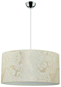 Duolla - Lampadario a sospensione con filo ALTO 1xE27/40W/230V diametro 45 cm beige