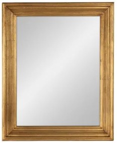 Specchio da parete Dorato Cristallo Legno di pino 78 x 98 cm