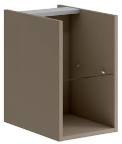 Estensione per mobile da bagno Opera laccato opaco nocciola L 30 x H 50 x P 45.5 cm