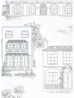 Little Greene Tapete Hampstead - Glass