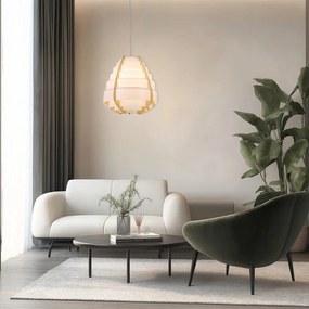 Lampadario bianco Nagoja – Candellux Lighting