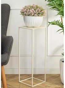 Portafiori 70x24 cm color crema