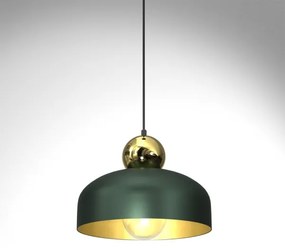 Lampadario su corda HARALD 1xE27/60W/230V verde