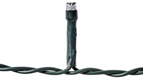 Nedis CLLC180- Tenda di Natale per esterni LED 180xLED/7 funzioni 10,9m IP44 bianco caldo