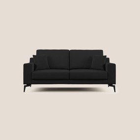 Prestige divano moderno in microfibra smacchiabile T11 nero