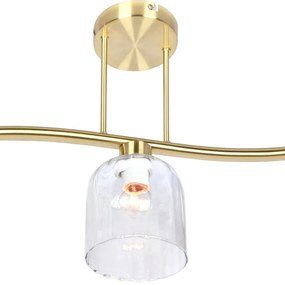 Plafoniera neoclassico Candice cromo IP20, 3XE27