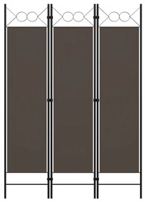 Paravento A 3 Pannelli Antracite 120x180 Cm /