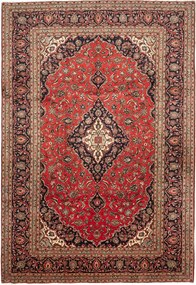 Kashan Tappeto persiano 240x360 Rosso (Iran) Annodato A Mano