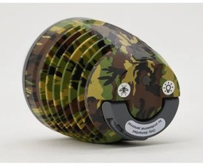 Lampada portatile a LED ricaricabile con trappola per insetti LED/2W/3,7V IPX4 camouflage
