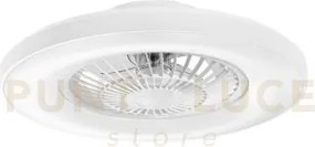 Plafoniera led ventilatore garbin bianco 40w 5500lm cct dimmerabile...
