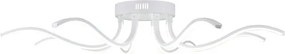 Plafoniera LED Lidia Ø 70 cm bianco IP20 cct da bianco caldo a bianco freddo con regolazione di temperatura, 5000 lumen
