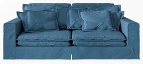 Divano blu 236 cm Nora – Ropez