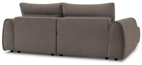 Divano angolare marrone Aden – Bobochic Paris