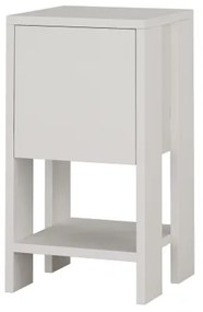 Comodino EMA 55x30 cm bianco