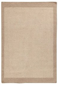 Tappeto Jensen natale in lana beige, L 240 x L 170 cm