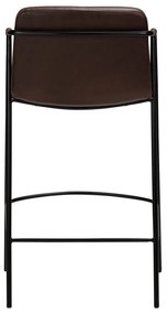 Sgabello da bar in similpelle marrone scuro, altezza 105 cm Boto - DAN-FORM Denmark