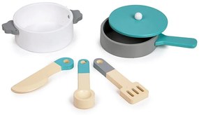 Cucina in legno di alta qualità con accessori Ecotoys