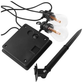 Catena decorativa solare a LED 10xLED/0,6W/1,2V 4,5m IP44 800 mAh